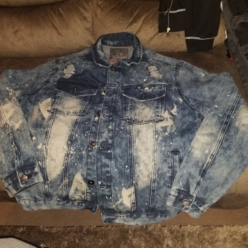 Mens Jean Jacket new never worn no tags sz 2xl